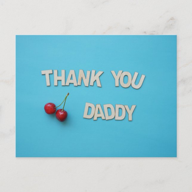 Happy Father's Day Postcard (Front)