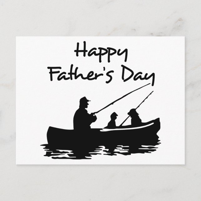 Happy Father's Day Postcard (Front)