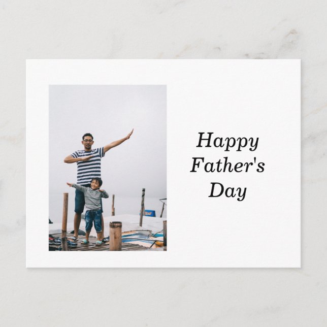Happy father's day postcard (Front)