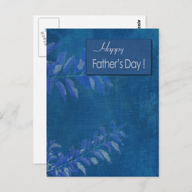 Happy Father's Day Postcard (Front/Back)