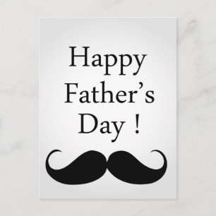 Happy fathers day postcard