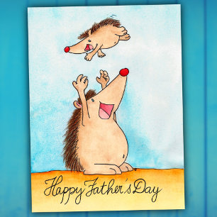Happy Father's Day postcard by Nicole Janes