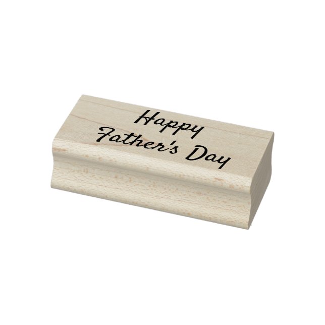 Happy Father's Day Rubber Stamp (Stamp)