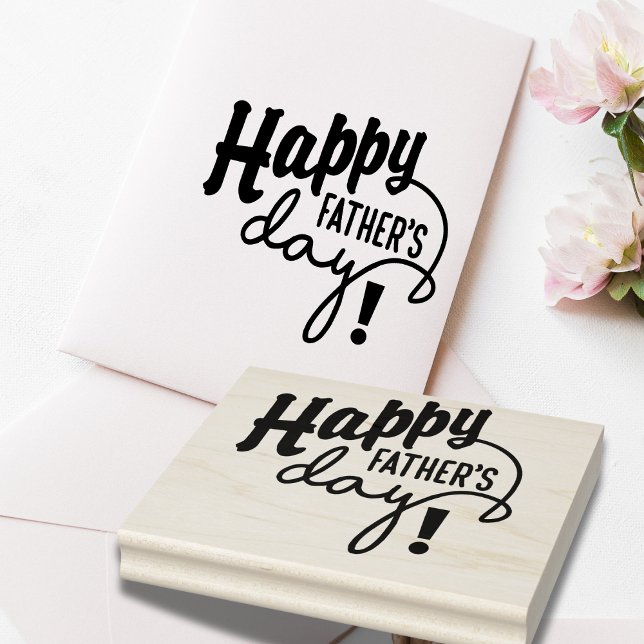 Happy Father's Day! Rubber Stamp (Happy Father's Day! Rubber Stamp)