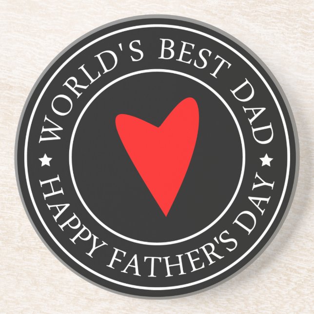 Happy Father's day- Seal Coaster (Front)