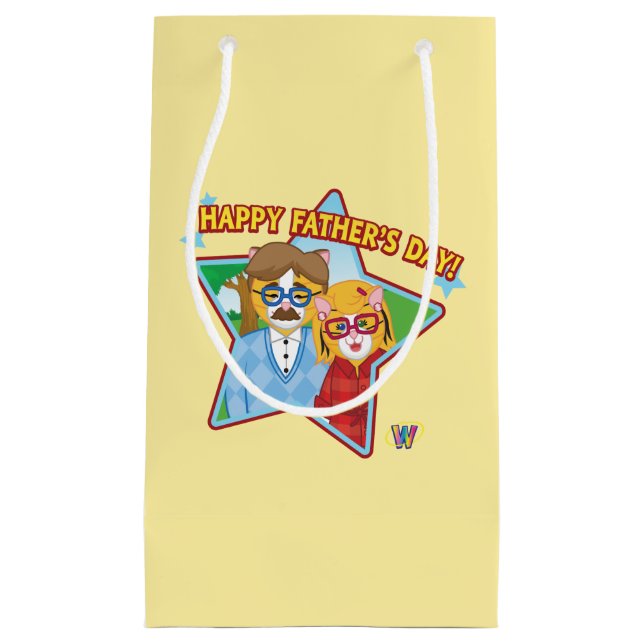 Happy Father's Day! Small Gift Bag (Front)