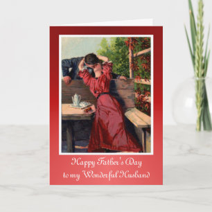 Happy Father's Day to Husband from Wife Card