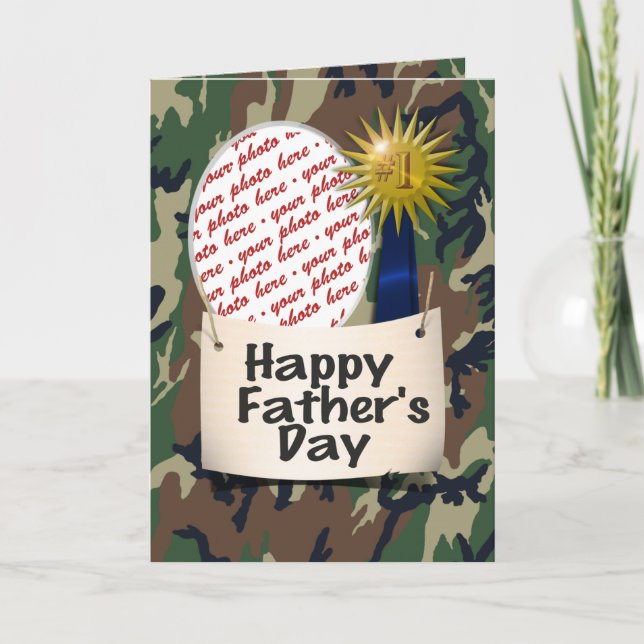 Happy Father's Day to  my #1 Dad Card (Front)