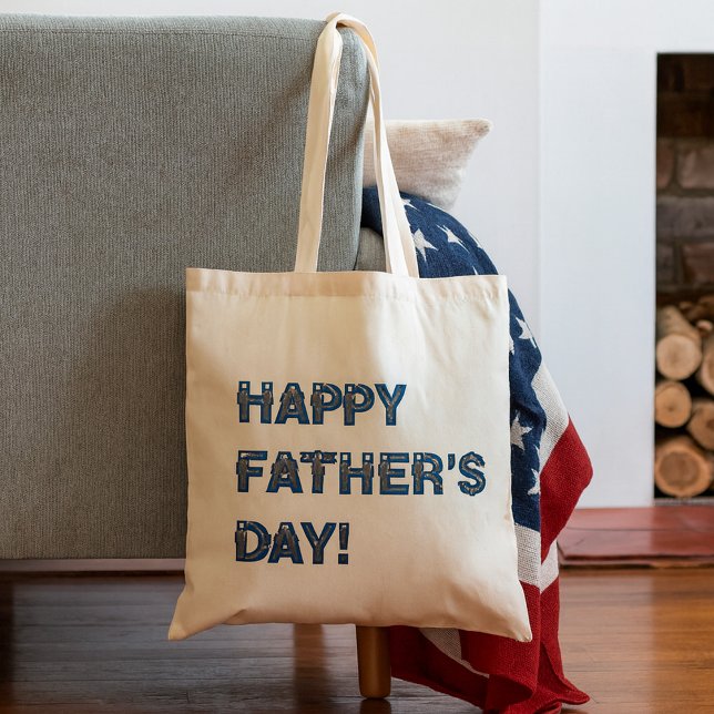 Happy Fathers Day Tote Bag (Creator Uploaded)