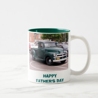 HAPPY FATHER'S DAY Two-Tone COFFEE MUG