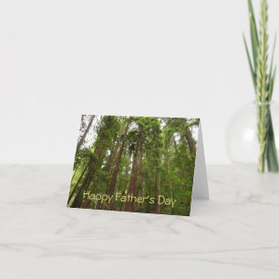 Happy Father's Day Up To Redwoods Card