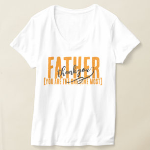 Happy Father's Day Vintage Letter and Grandpa T-Shirt