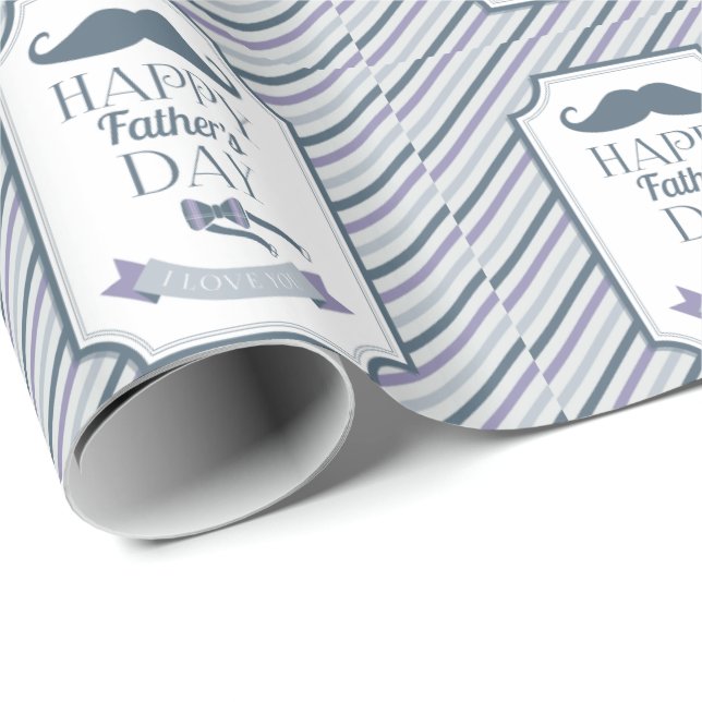 Happy Father's Day Wrapping Paper (Roll Corner)