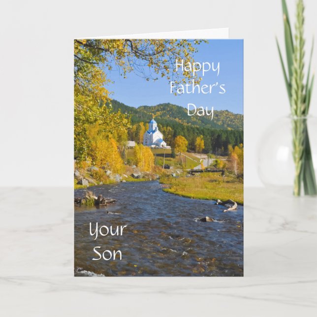 Happy Father's Day, Your Son Card (Front)