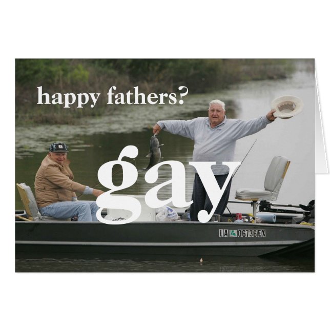 happy fathers gay (Front Horizontal)