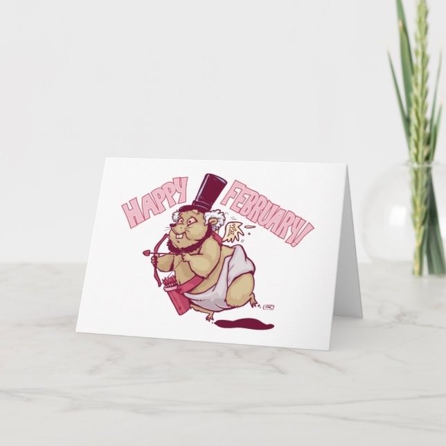 Happy February Holiday Card (Front)