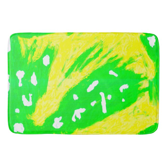 Happy Feeling Bath Mat (Front)