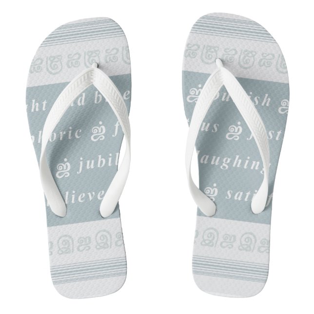 Happy Feeling Jandals (Footbed)