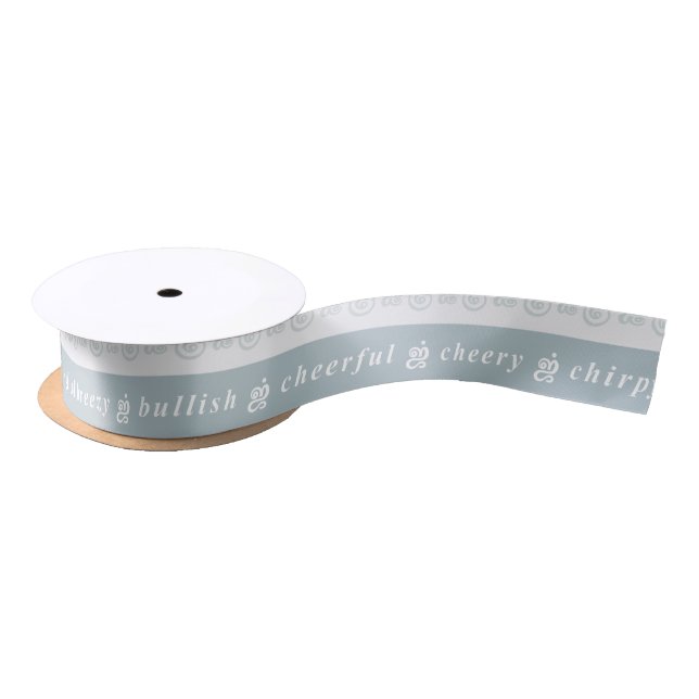 Happy Feeling Satin Ribbon (Spool)