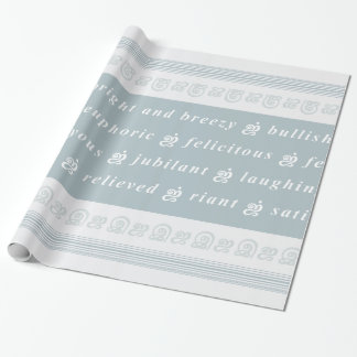 Happy Feeling Wrapping Paper