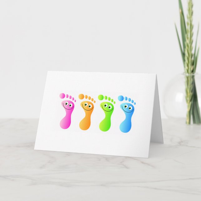 Happy Feet Card (Front)