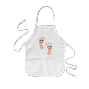 Happy Feet Kids Apron