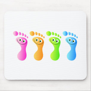 Happy Feet Mouse Pad