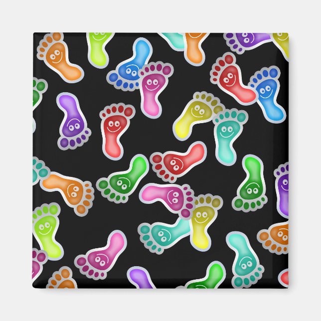 Happy Feet Wallpaper Magnet (Front)