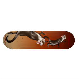 Happy Ferret Skateboard