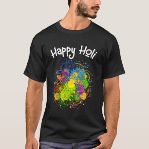 Happy festival of colours Happy Holi 2023 for Hind T-Shirt
