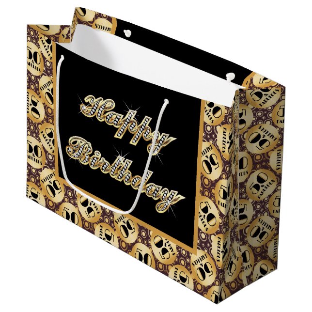 Happy Fifth Birthday Gift Bag (Front Angled)