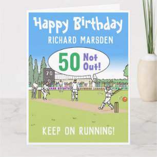 Happy Fiftieth Birthday - 50 Years Old Card