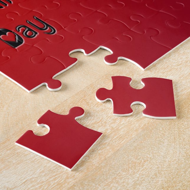 Happy Fingers Valentines Day Jigsaw Puzzle (Side)