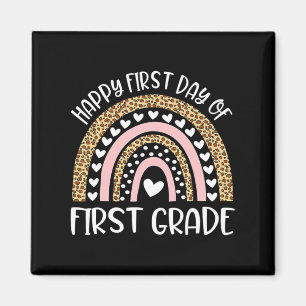 Happy First Day of 4th Grade Teacher Back To Schoo Magnet