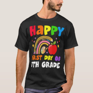 Happy First Day Of 7th Grade  Back To School T-Shirt