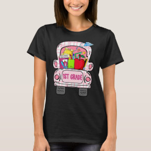 Happy First Day Of School 1st Grade Teacher Studen T-Shirt