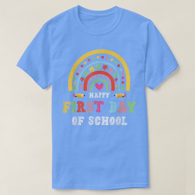 Happy First Day of School, Back to School 20222023 T-Shirt (Design Front)