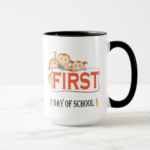 Happy First Day Of School Back To School Baby Mug