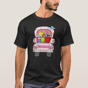 Happy First Day Of School Preschool Teacher Studen T-Shirt