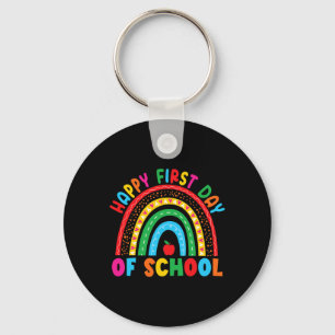 Happy First Day Of School Teacher Byck To School B Key Ring