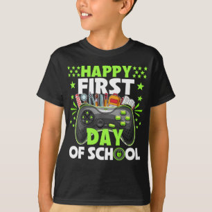 Happy First Day Of School Teacher Gift Funny Pre K T-Shirt