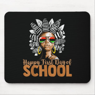 Happy First Day Of School Teacher  Mouse Pad