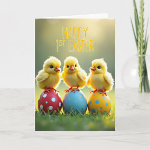 Happy First Easter Scene Card
