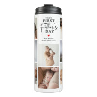 Happy First Father's Day' Photo Collage Keepsake