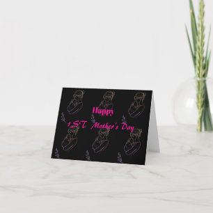 Happy First mother's day 2026 Thank You Card