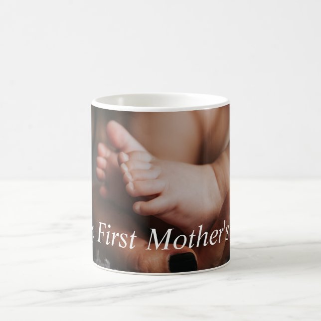 happy first mothers day, holiday photography coffee mug (Center)