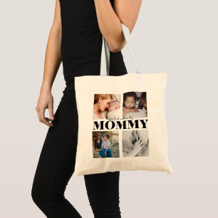 ''happy first mothers day mommy'' 4 photo Tote Bag
