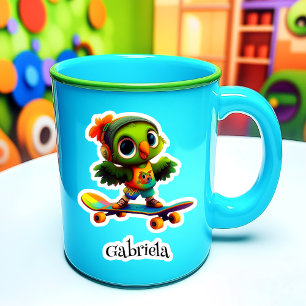 Happy Flappy Personalised Vinyl Sticker