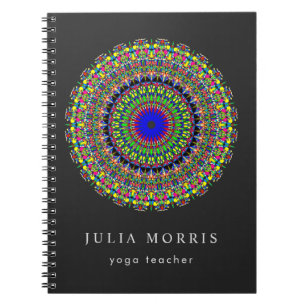 Happy Floral Mandala Notebook