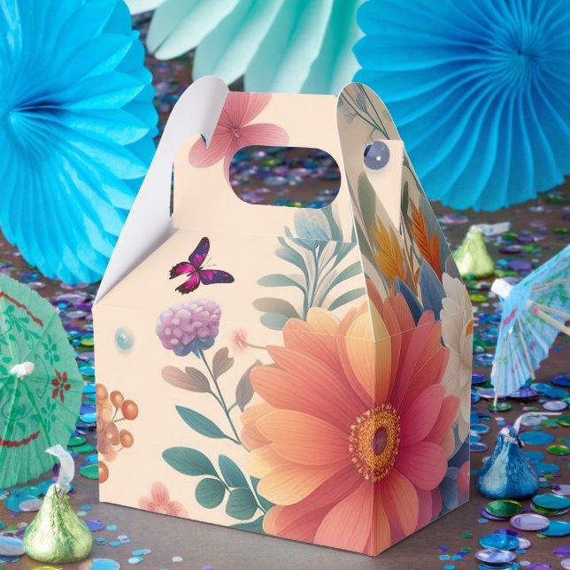 Happy Flower Favour Box (Party)